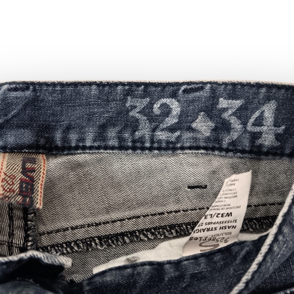 Silver Jeans Nash Straight 32x34 - Picture 4 of 5